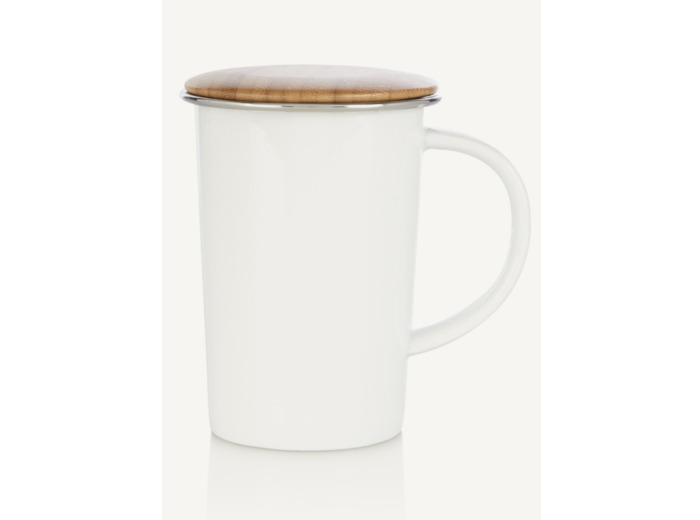 Tisanière porcelaine blanche 400 ml Bredemeijer