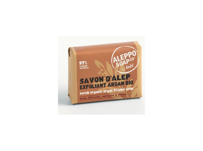 Savon d'Alep Exfoliant Argan Bio 100g