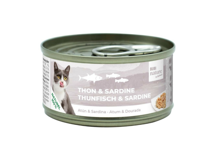 BubiNature thon & sardine - 70g