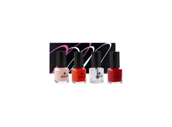 Coffret MondeBio Box vernis Tapis rouge