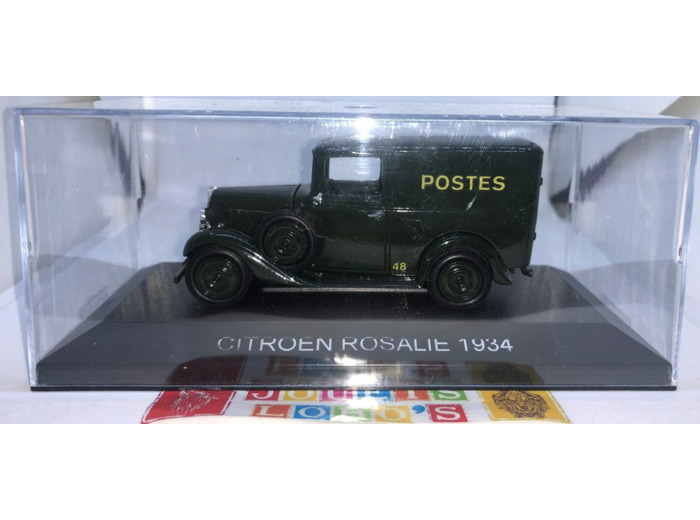 CITROEN ROSALIE POSTES 1934 1/43 BOITE