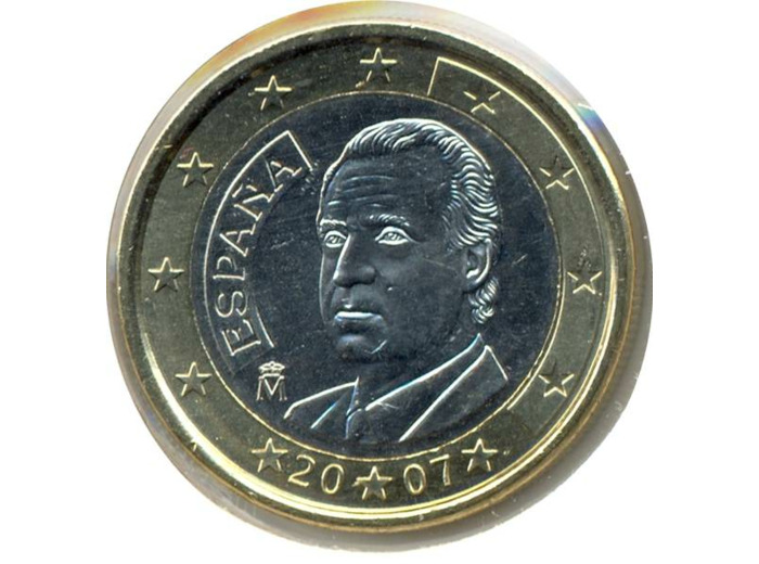 Espagne 2007 1 EURO SUP