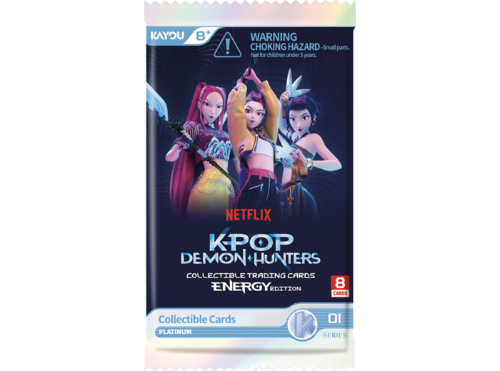 Booster Kayou KPop Demon Hunters - Collectible Trading Cards - Energy Edition