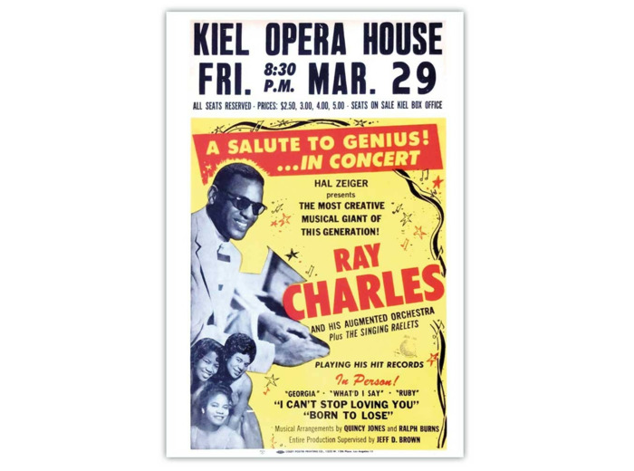 Affiche Ray Charles