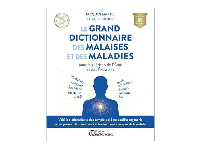 Le grand dictionnaire des malaises et des maladies - Pour la guérison de l'Ame et des Emotions -