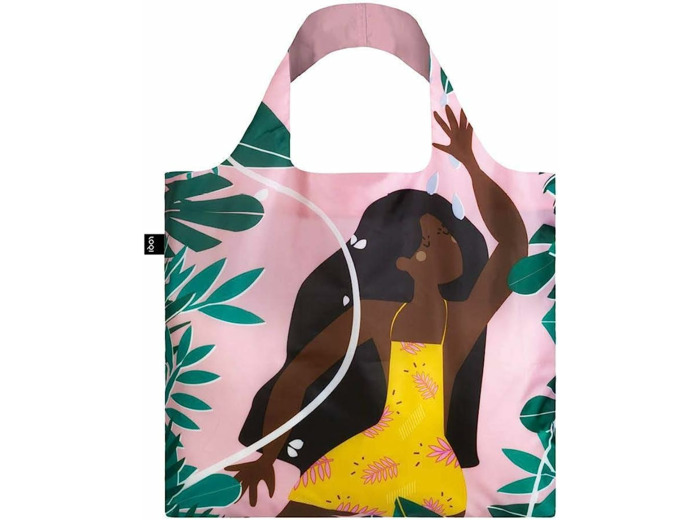 LOQI - SAC pliable -  Celeste Wallaert Jungle Fairy  - sac : 50x42 + pochette