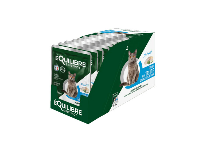 Équilibre & Instinct, PACK Effilés à la truite, courgettes & thym