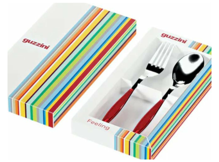 COUVERTS DE SERVICE ROUGE FEELING