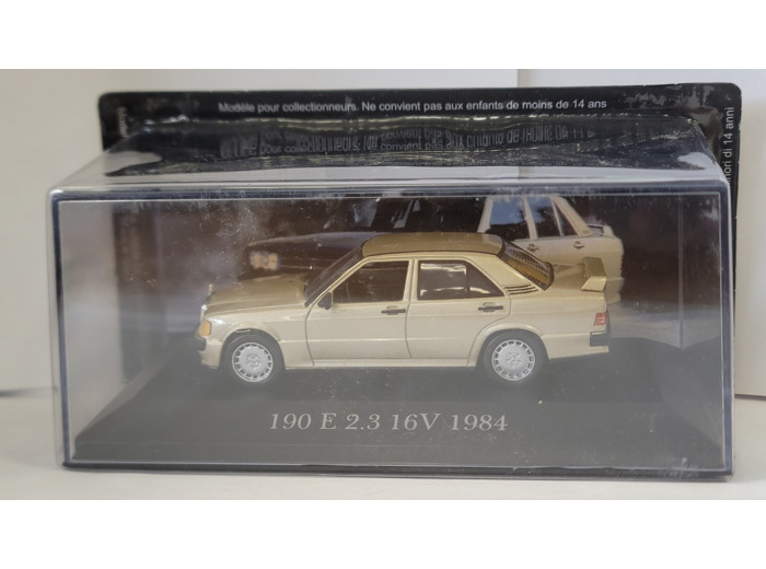 MERCEDES 190 E 2.3 16v 1984 1/43 BOITE D'ORIGINE