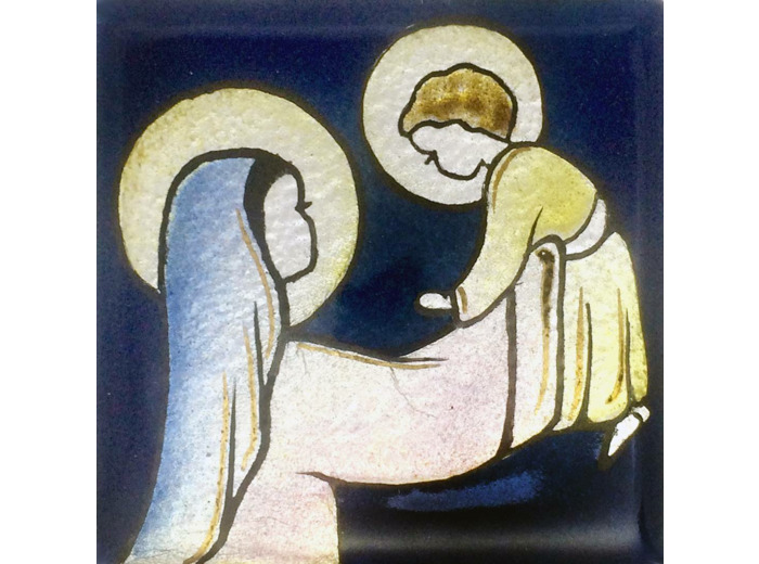 Allégresse 6,2X6,2cm - EMAUX DU LIBAN