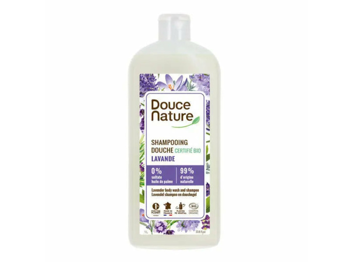 Shampooing douche Lavande-1L-Douce Nature