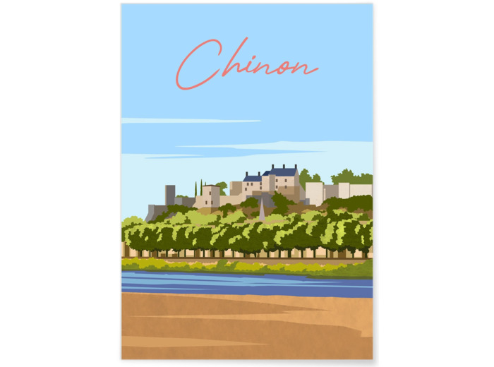 Affiche Chinon