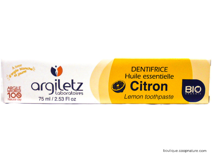 Dentifrice Citron Ecocert 75ml