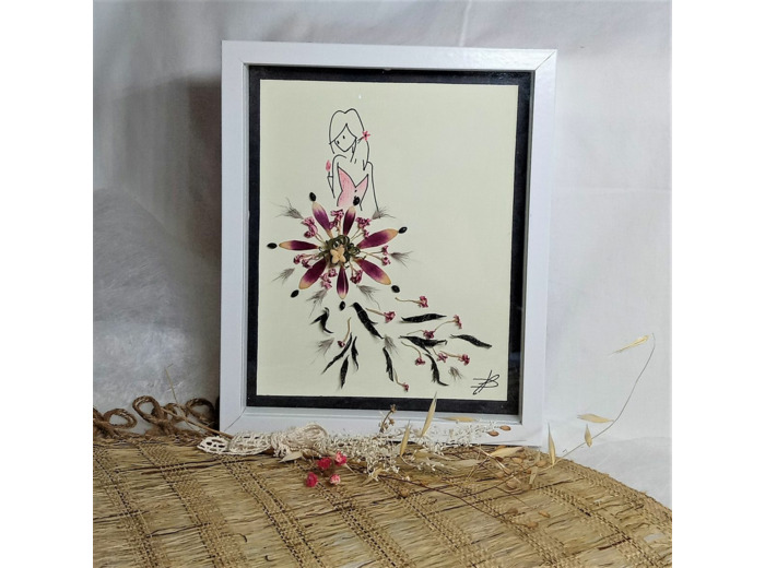 figurine végétalisée