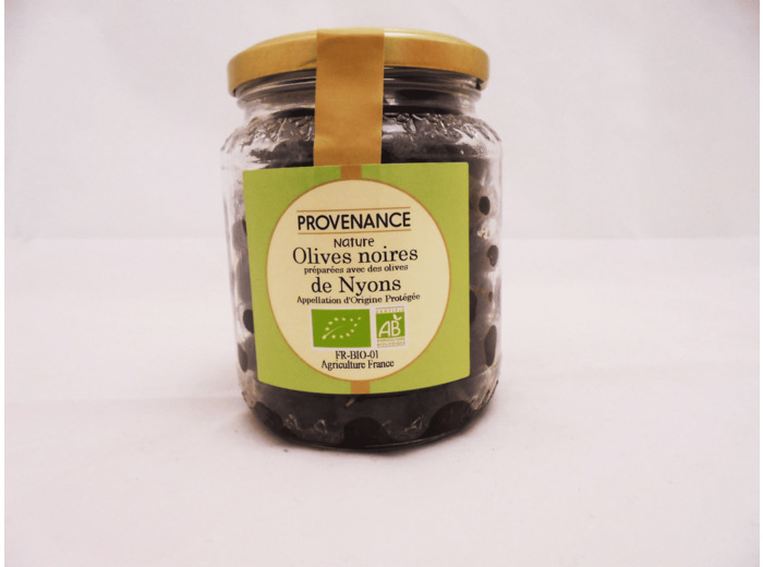 Olives Noires de Nyons Bio 230g