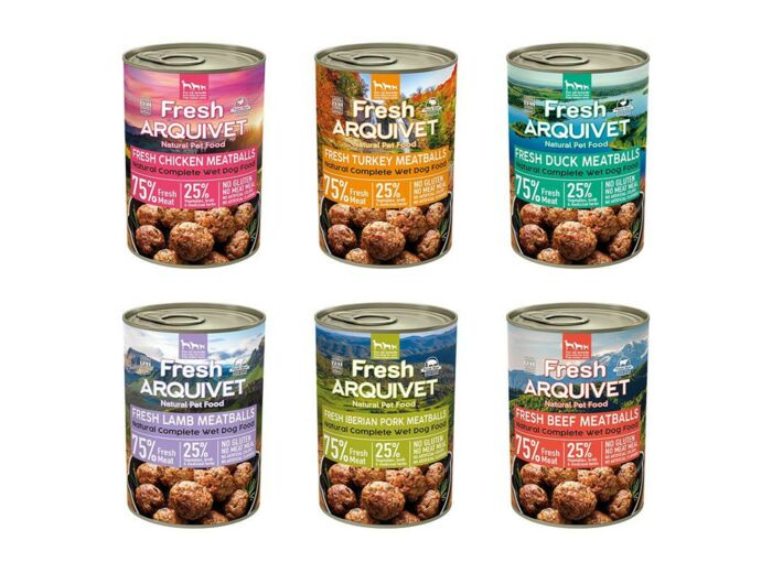 ARQUIVET Fresh Ball, pour chien - 6*400g