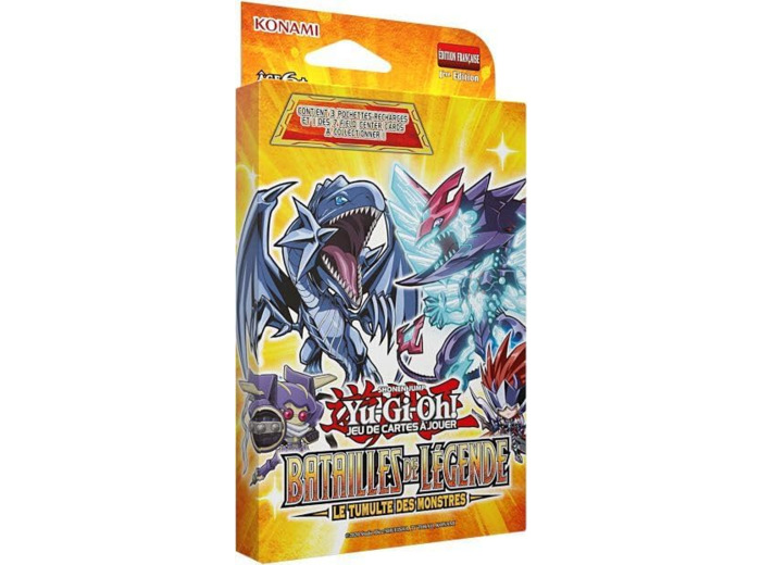 Yu-Gi-Oh! Pack de 3 boosters Batailles de Légende - Version Française