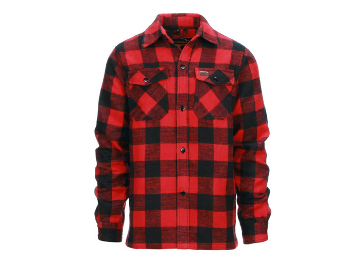 Surchemise Outdoor Longhorn : la chemise bûcheron en flanelle chaude et robuste
