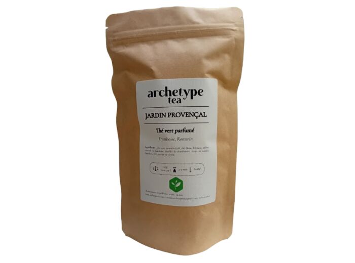 Jardin Provençal-Thé vert parfumé-100g-Archetype Tea