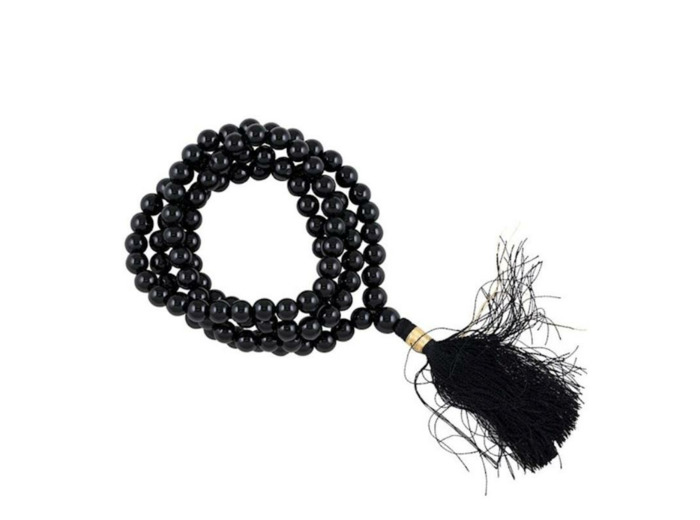 Mala Onyx noir 108 perles