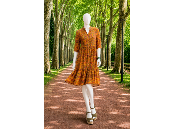 robe LORIE coton froissé JOLIE JULIE