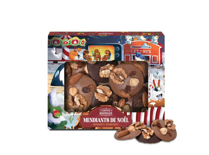 Coffret Mendiants de Noël