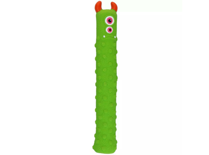Dog Comets Invaders Latex Vert L - Jouet avec couinement pour chien