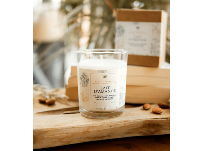 Bougie "Lait d'amande"