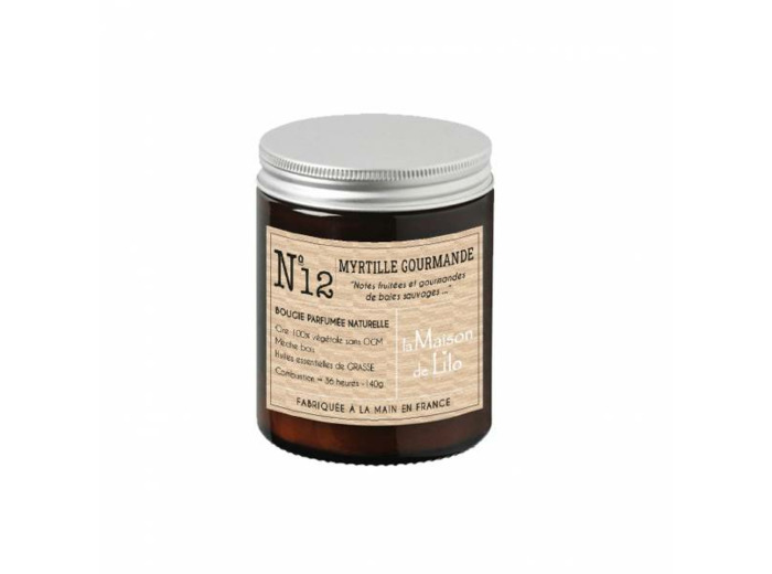 Bougie n°12 myrtille gourmande