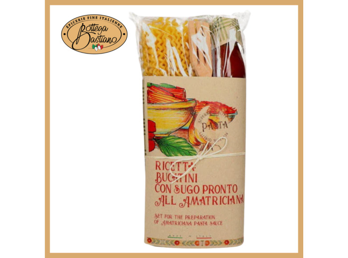 Kit pates bucatini & all amatriciana 420g