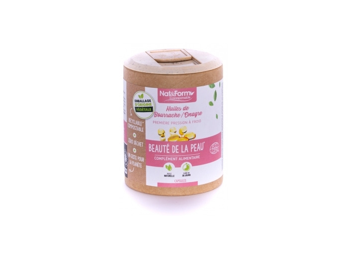 Huile de Bourrache et Onagre Bio 90 capsules
