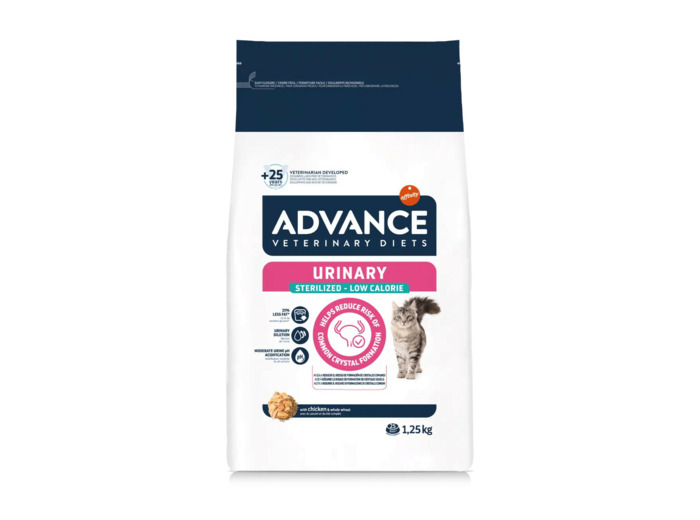 ADVANCE Veterinary Diets Chat, URINARY STERILIZED - 1.25KG