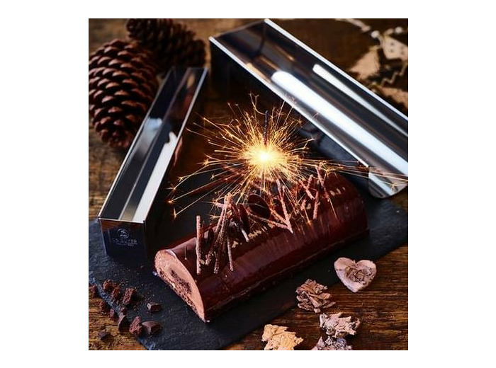 INSERT POUR GOUTTIERE EN INOX - MOULE A BUCHE