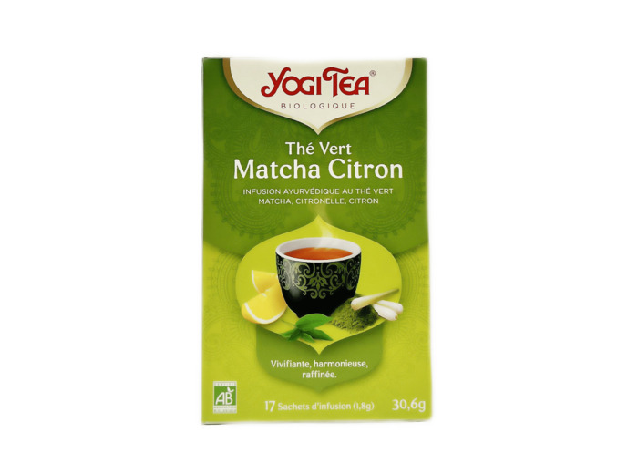 Thé Vert Matcha Citron Bio 30,6g