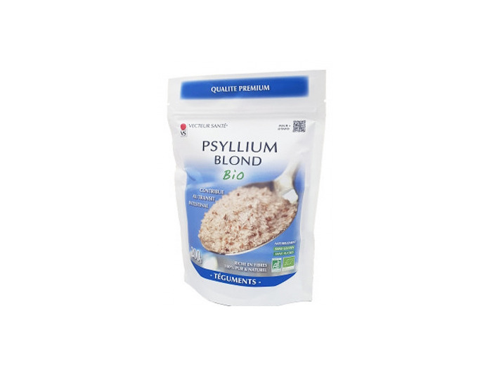 Psyllium blond bio Doypack refermable 200g
