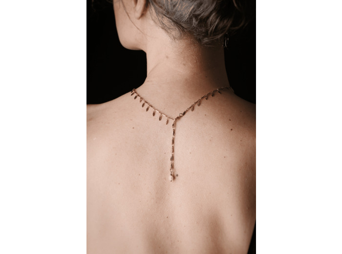 Collier long - Modèle Pampille