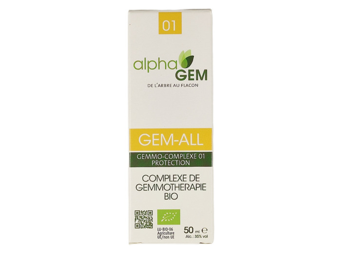 Complexe de Gemmotherapie Bio Gem-ALL 50 ml