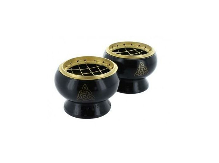 Brûle-encens coloris noir modèle Celtic