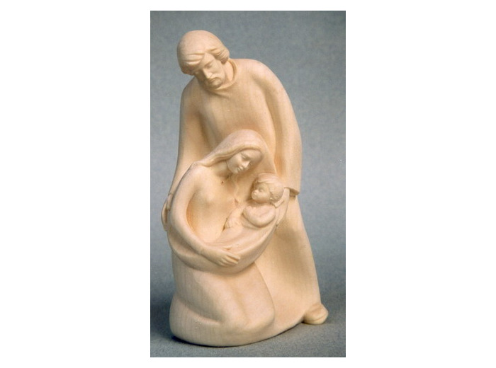 Ste Famille 10 cm bois naturel- BLOC