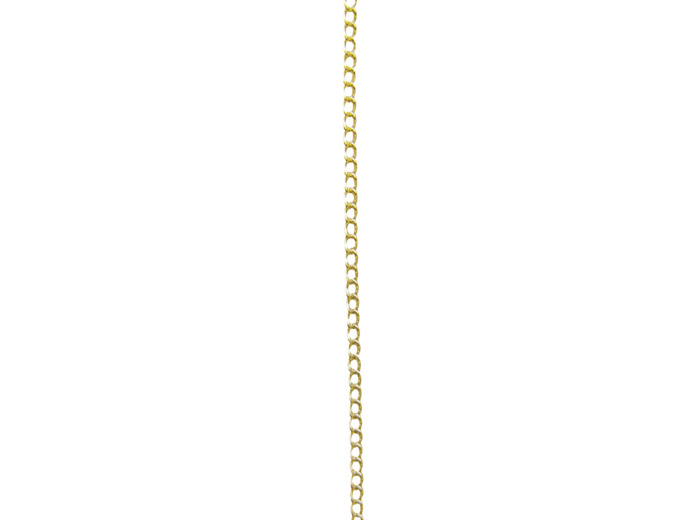 Collier 50cm en Métal Doré - GOURMETTE