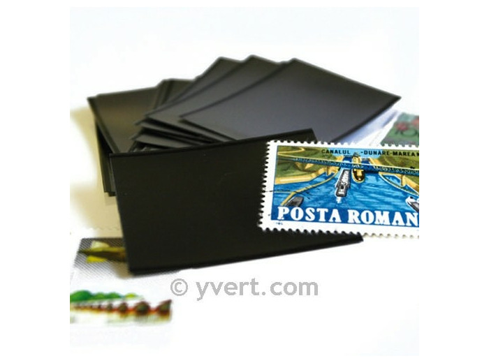 POCHETTES 81 X 27 mm fond Noir