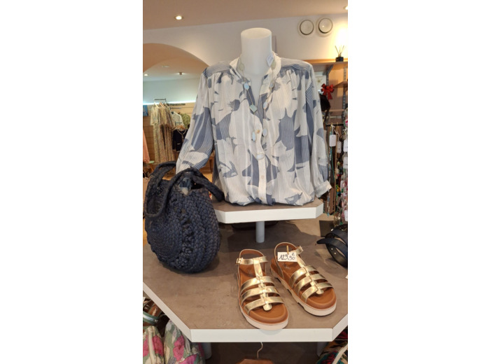 blouse Jolie Julie en voile de coton