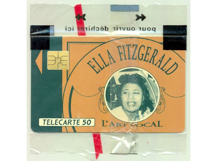 TELECARTE NSB 50 UNITE 11/91 ELLA FITZGERALD F209