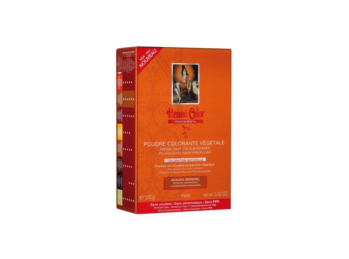 Poudre colorante végétale Acajou Sensuel 100gr