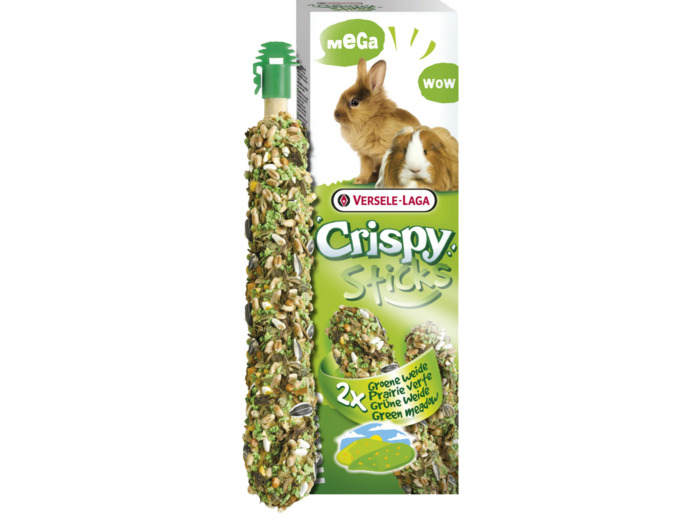Crispy Mega Sticks x2 prairie verte - 140g