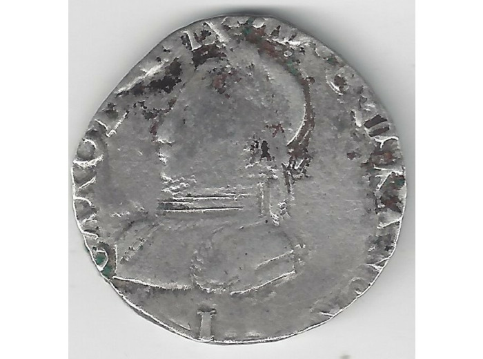 CHARLES IX (1560-1574) TESTON 1574 I (Limoges) 4 ème Type B+