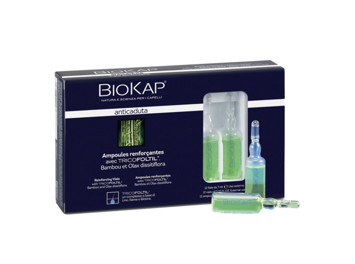 Cure renforçantes anti chute-12 ampoules-Biokap