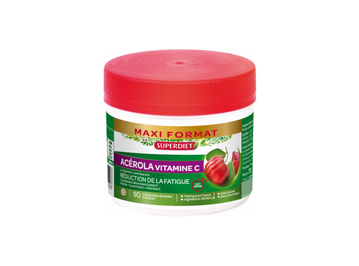 Complexe Acérola Vitamine C 90 comprimés