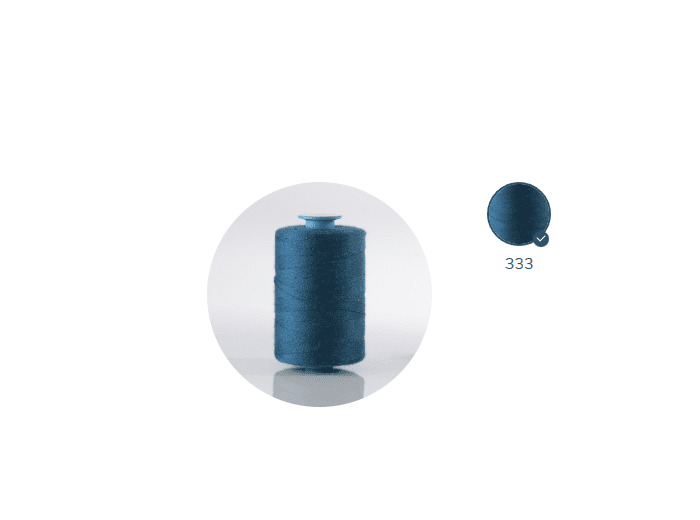 ZX 35 - 333 PACIFIQUE FIL À COUDRE 100% POLYESTER TRÈS RÉSISTANT bobine 500m