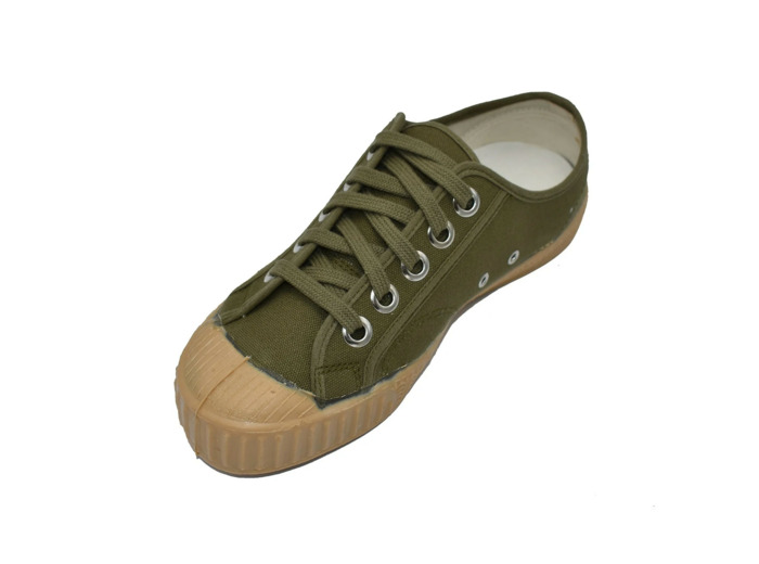 Chaussures en toile Kozak 1972 vintage army - Toile coton